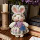Handmade Rabbit Plush Keychain-2