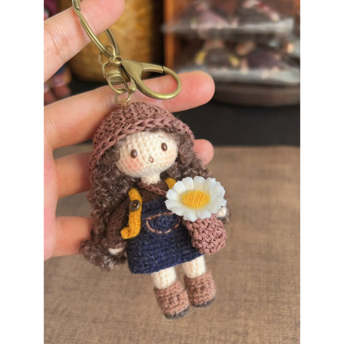 Handmade Crochet Girl Doll4
